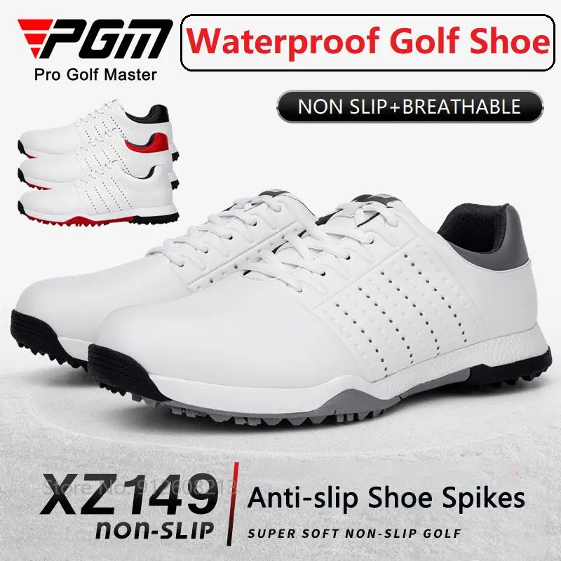 Pgm Men’S Waterproof Athletic Shoes Breathable Golf Sneakers Casual Golfing Trainer Anti-Slip Lightweight Training Footwear
Pgm Men’S Waterproof Athletic Shoes Breathable Golf Sneakers Casual Golfing Trainer Anti-Slip Lightweight Training Footwear