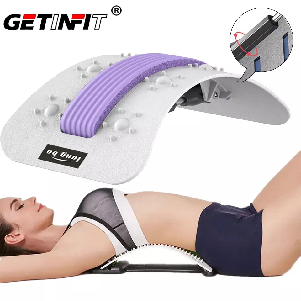 Акупунктурный массажный растяжитель для спины и поясницы Getinfit, растягивает позвоночник и расслабляет мышцы, снимает боль
Акупунктурный массажный растяжитель для спины и поясницы Getinfit, растягивает позвоночник и расслабляет мышцы, снимает боль
