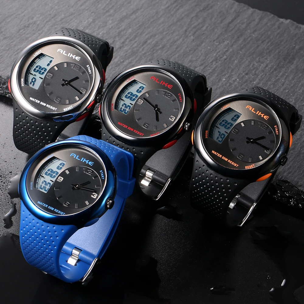 Alike Brand Mens Sports Watches Dive 50m Digital LED Time Military Watch Men Fashion Casual Electronics Wristwatches Date Clock
Alike Brand Mens Sports Watches Dive 50m Digital LED Time Military Watch Men Fashion Casual Electronics Wristwatches Date Clock