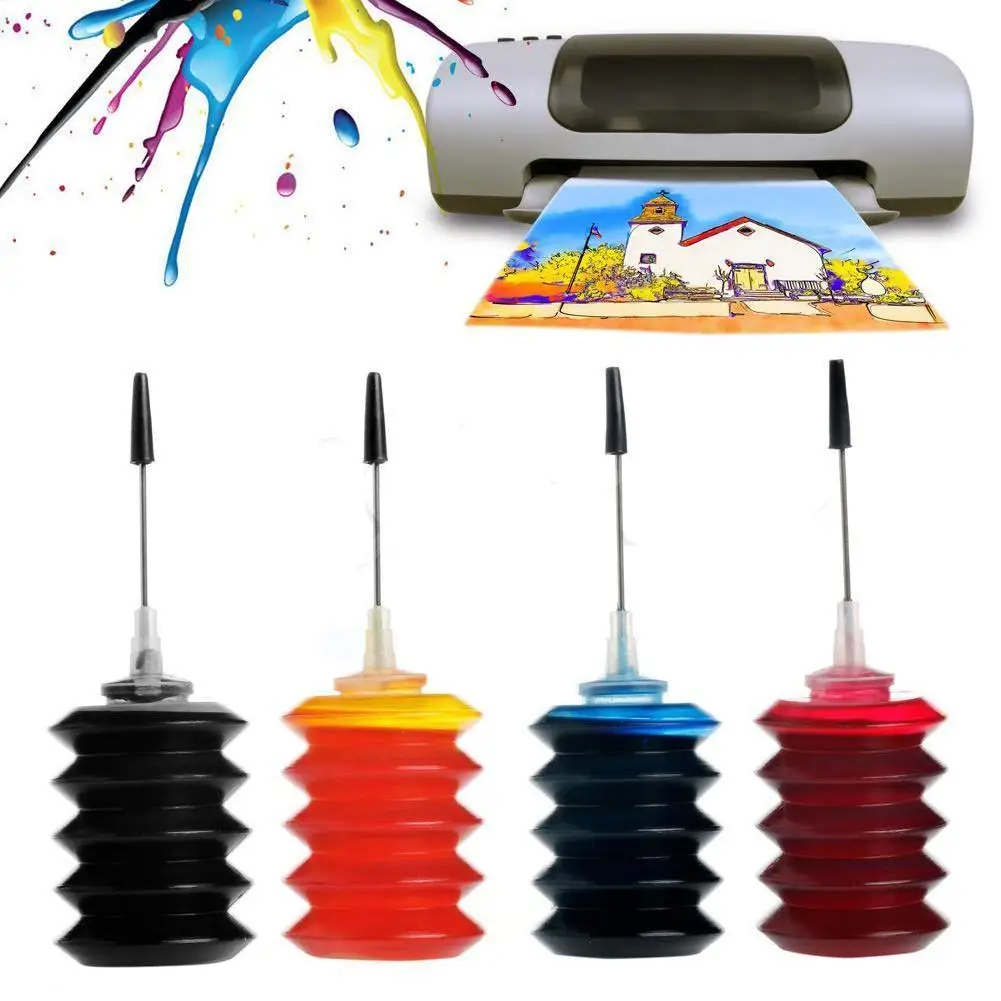 1Pc 30ml Refill Ink Kit 2BK C M Y Fit For Brother Lexmark DELL EPSON HP Inkjet Printers CISS Cartridge
1Pc 30ml Refill Ink Kit 2BK C M Y Fit For Brother Lexmark DELL EPSON HP Inkjet Printers CISS Cartridge