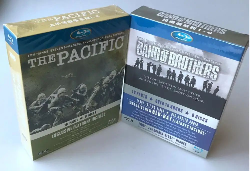 The Film TV Series 2 Boxes 12 DVD Blu-ray Discs Box Complete Set America Action War Movie 2005 2010 TV Show English Chinese
The Film TV Series 2 Boxes 12 DVD Blu-ray Discs Box Complete Set America Action War Movie 2005 2010 TV Show English Chinese