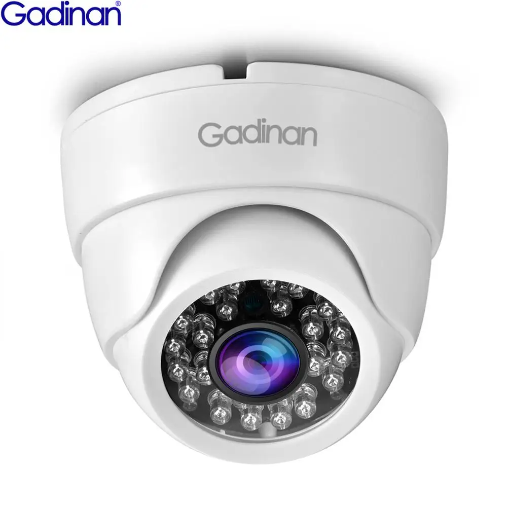 

Gadinan AHD Dome CCTV Camera 5MP 1080P 720P IR Mini 1.0MP 2.0MP 5.0MP AHD Camera BNC indoor IR CUT Filter 24LEDS Night Vision