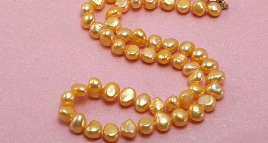 8x9 мм, яркое золотое ожерелье в стиле барокко с плоским жемчугом, натуральный пресноводный жемчуг, Женские Ювелирные изделия 35 см 14 ''43 см 17''
8x9 мм, яркое золотое ожерелье в стиле барокко с плоским жемчугом, натуральный пресноводный жемчуг, Женские Ювелирные изделия 35 см 14 ''43 см 17''