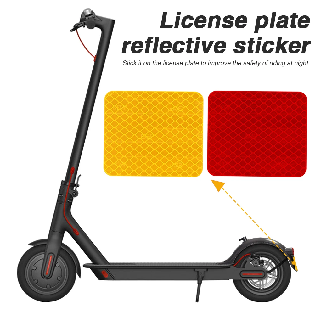 Rear Fender Reflective Warning Sticker for Xiaomi Mi Electric Scooter Pro 2 Rear Mudguard Sticker Scooter Accessories
Rear Fender Reflective Warning Sticker for Xiaomi Mi Electric Scooter Pro 2 Rear Mudguard Sticker Scooter Accessories