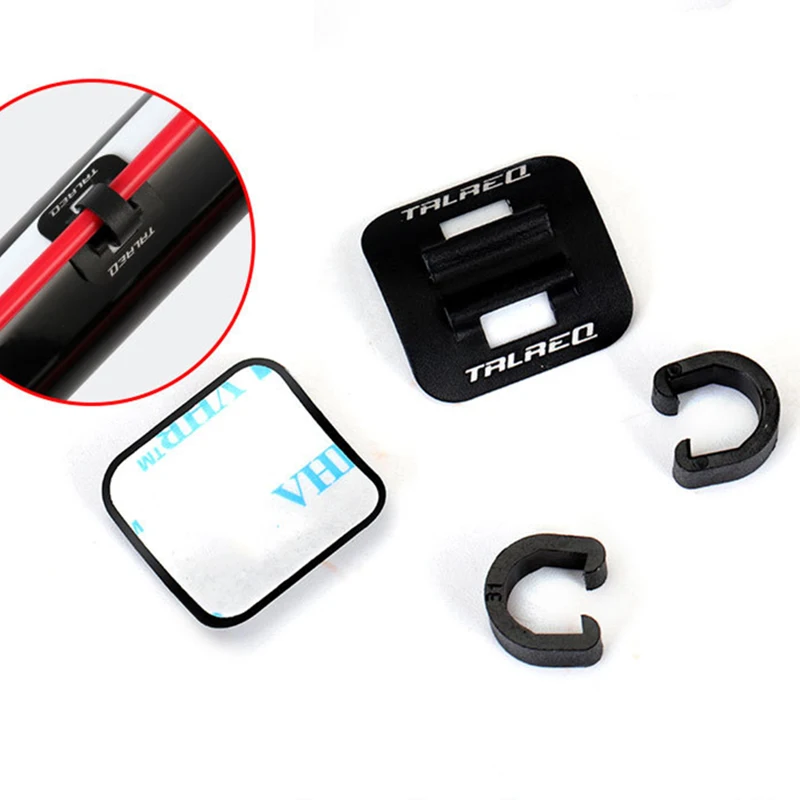 8 Sets Mountain Bike Bicycle Brake Cable Guide Seat Frame Tubing Fixing Clamp For Brake Cable Tubing Fixing Bike Tool Black
8 Sets Mountain Bike Bicycle Brake Cable Guide Seat Frame Tubing Fixing Clamp For Brake Cable Tubing Fixing Bike Tool Black