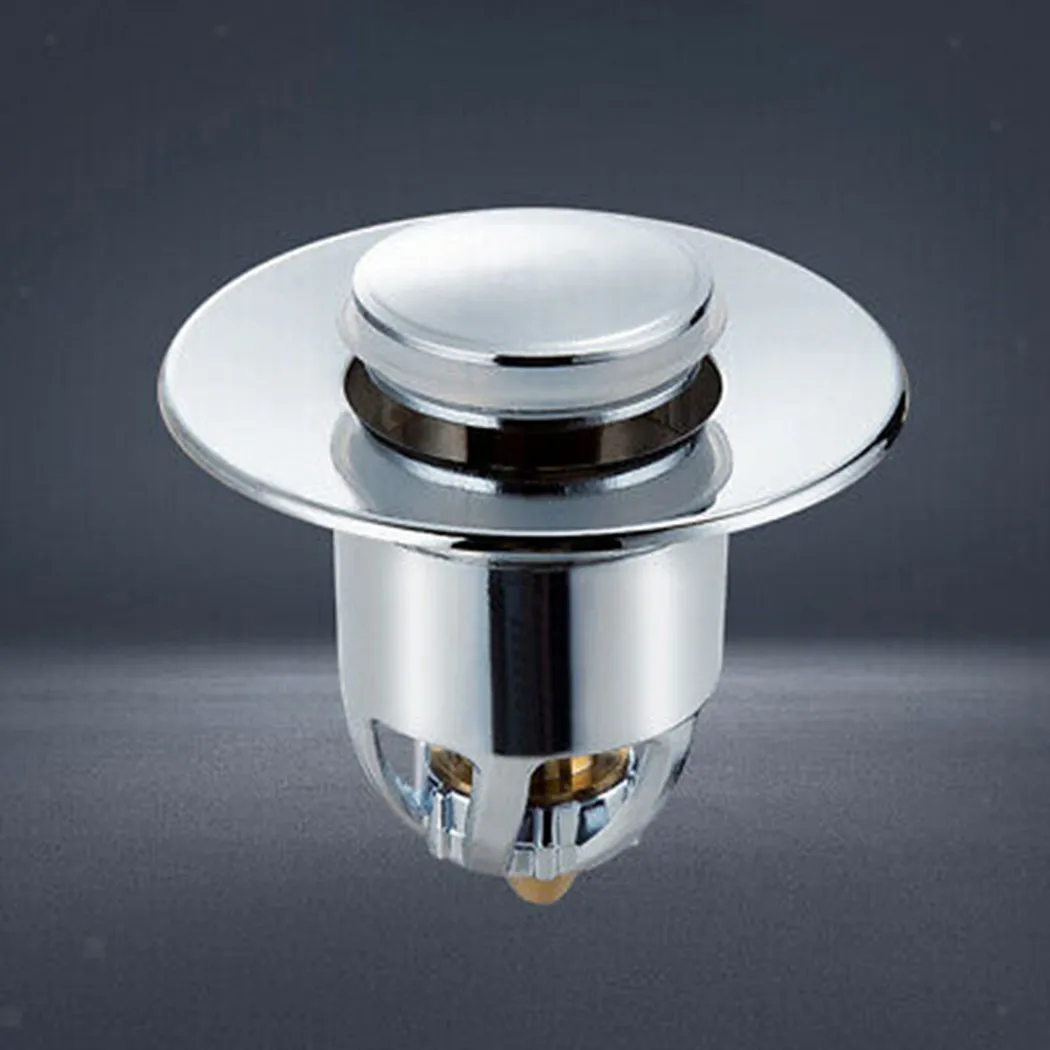 Stainless Steel Rebound Core Push Drain Filter Sink Bounce Bathtub Plug Hair Catcher Stopper Bathroom Pop-up Drain Strainers
Stainless Steel Rebound Core Push Drain Filter Sink Bounce Bathtub Plug Hair Catcher Stopper Bathroom Pop-up Drain Strainers