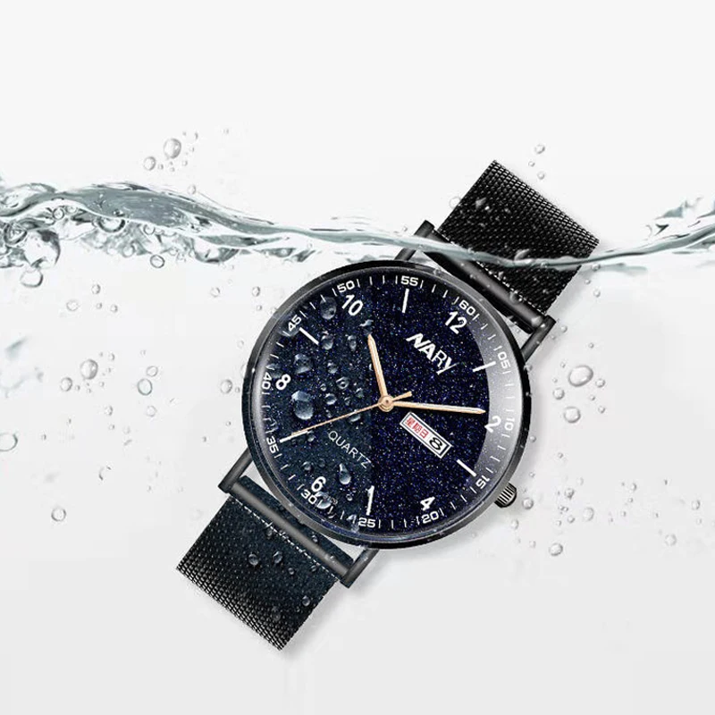 Hot Authentic Quartz Wristwatch Luminous Men's Watches Classic Calendar Men Business Steel Watch waterproof watch
Hot Authentic Quartz Wristwatch Luminous Men's Watches Classic Calendar Men Business Steel Watch waterproof watch