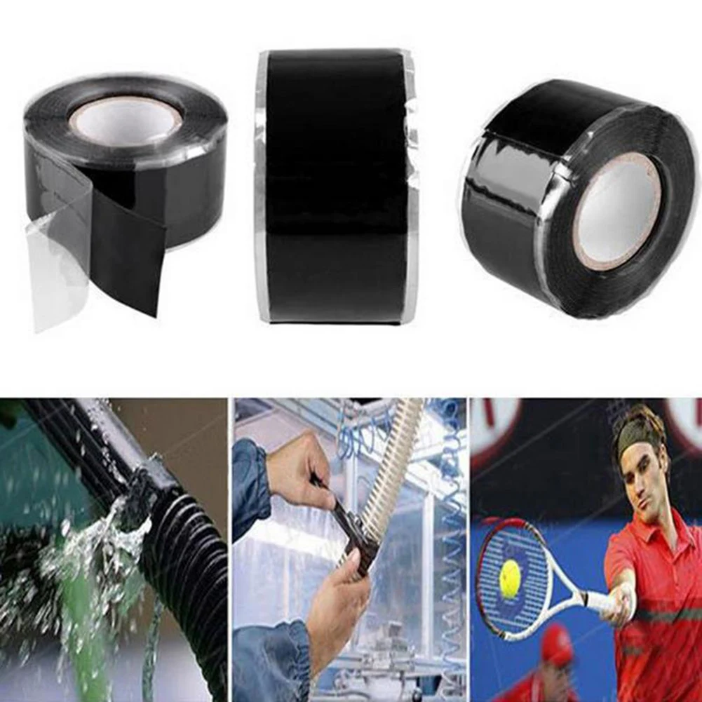 1.5M/3M X 2.5CM Repair Tape Waterproof Rubber Silicone Bonding Tape Performance Water Pipeline Self-fluxing Tape Scotch Tape
1.5M/3M X 2.5CM Repair Tape Waterproof Rubber Silicone Bonding Tape Performance Water Pipeline Self-fluxing Tape Scotch Tape
