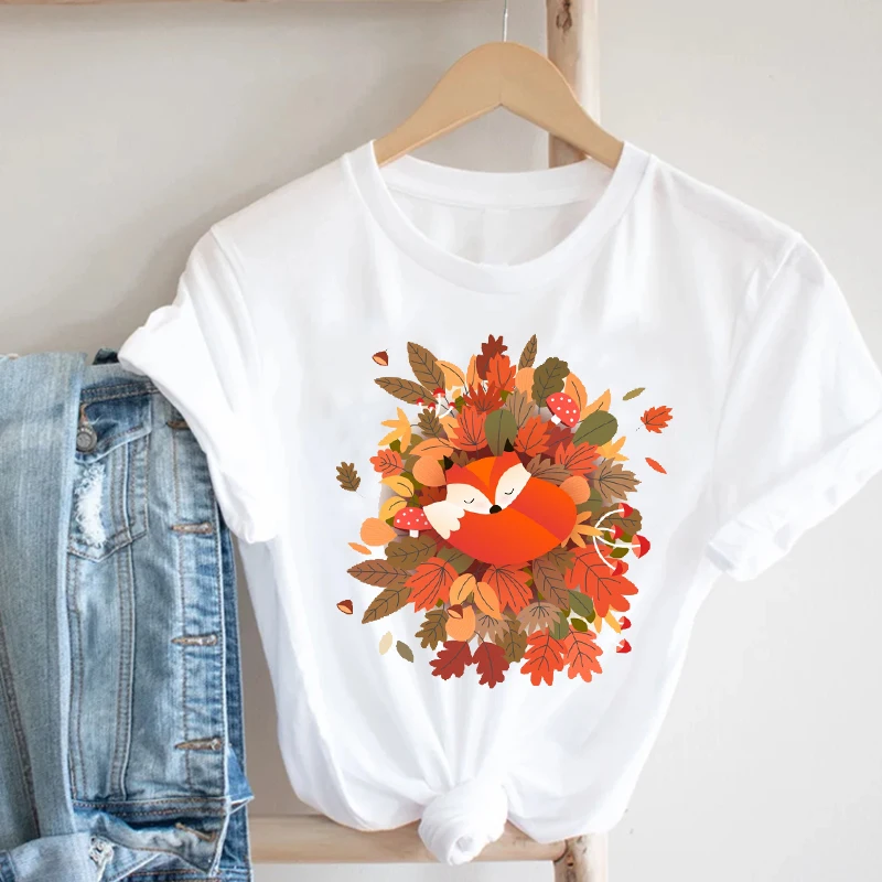 Women Clothing Watercolor Plant New Trend Kawaii Cartoon Animal Cute 90s Clothes Print Tee Top Tshirt Female Graphic T-shirt
Women Clothing Watercolor Plant New Trend Kawaii Cartoon Animal Cute 90s Clothes Print Tee Top Tshirt Female Graphic T-shirt