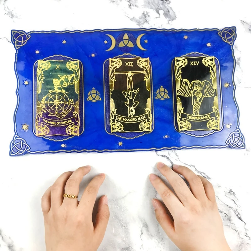 Durable Unique Tarot Cards Game Mold Resin Casting Molds with Pretty Pattern Best Gift for Family or Friend DIY Making
Durable Unique Tarot Cards Game Mold Resin Casting Molds with Pretty Pattern Best Gift for Family or Friend DIY Making