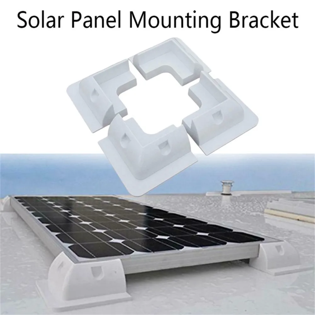 4pcs Car Solar Panel Mounting Bracket White Plastic Corner Set Kit For RV Boat Mounting Brackets 15x15x6.5cm
4pcs Car Solar Panel Mounting Bracket White Plastic Corner Set Kit For RV Boat Mounting Brackets 15x15x6.5cm