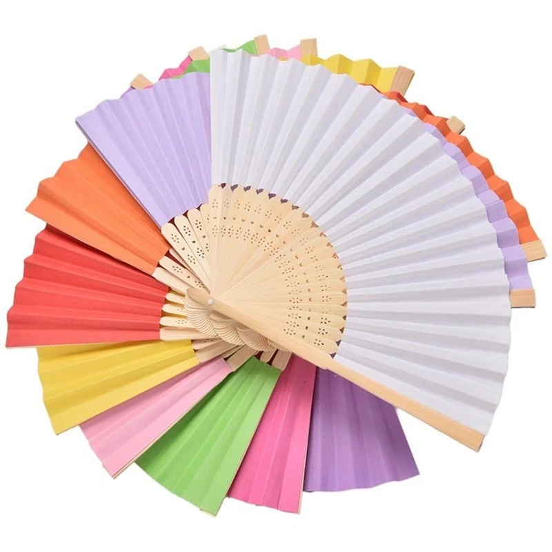 50PCS Folding Paper Hand Fan Ladies Baby Gift Wedding Return Gift Birthday Party Decoration
50PCS Folding Paper Hand Fan Ladies Baby Gift Wedding Return Gift Birthday Party Decoration