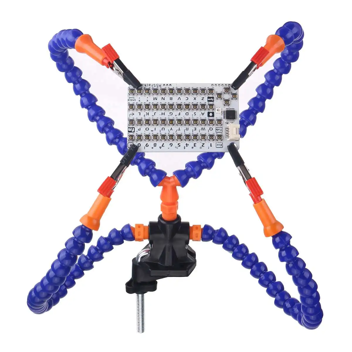 Table Clamp Third Helping Hand Soldering Holder Tool Soldering Station Flexible Arm PCB Holder for Soldering Welding Repair Tool
Table Clamp Third Helping Hand Soldering Holder Tool Soldering Station Flexible Arm PCB Holder for Soldering Welding Repair Tool