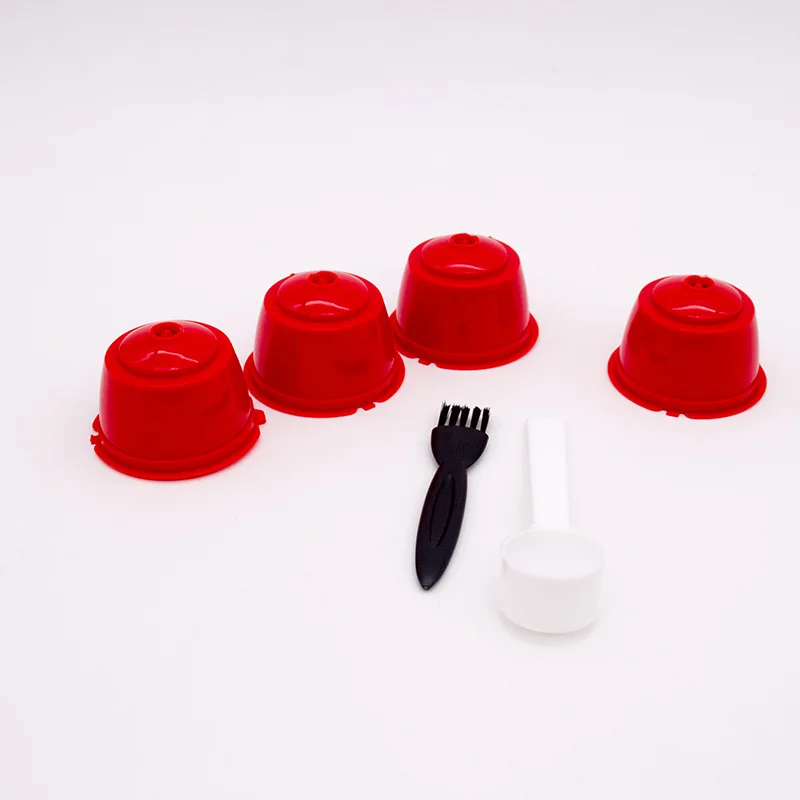 4Pcs Coffee Filter Cup With Spoon Brush Fit Capsule Filter Reusable Coffee Capsule Filters Baskets Capsules Kitchen Cafe Tools
4Pcs Coffee Filter Cup With Spoon Brush Fit Capsule Filter Reusable Coffee Capsule Filters Baskets Capsules Kitchen Cafe Tools