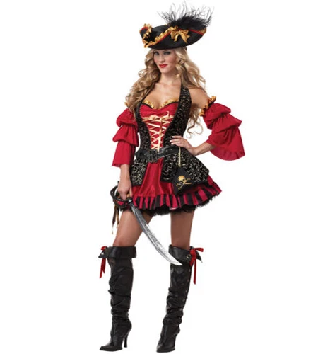 Adult Sexy Halloween Costume for Women's Pirate Cosplay Costume Sexy Cosplay
Adult Sexy Halloween Costume for Women's Pirate Cosplay Costume Sexy Cosplay