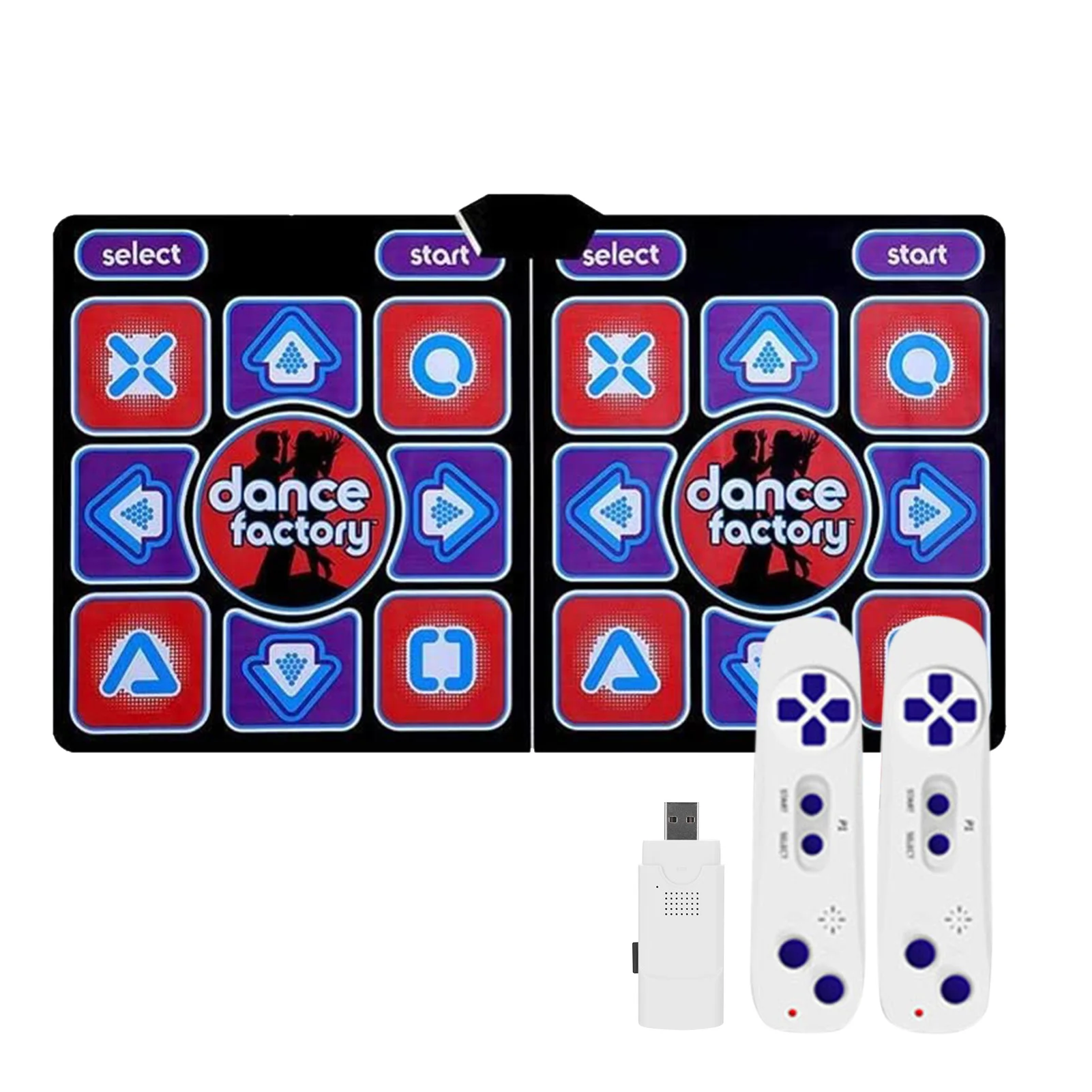 English Menu Dance Pads Mats For TV PC Computer Flash Light Guide Double Dance Mat Wireless Controll Games Yoga Mats Fitness
English Menu Dance Pads Mats For TV PC Computer Flash Light Guide Double Dance Mat Wireless Controll Games Yoga Mats Fitness