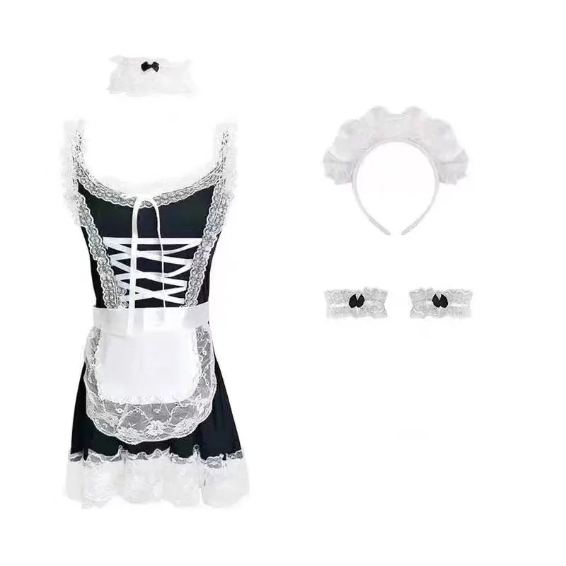 Japanese Apron Maid Costumes Sexy Lingerie Women Cosplay Servant Lolita sleepwear Babydoll Uniform Erotic Role Play Live Show
Japanese Apron Maid Costumes Sexy Lingerie Women Cosplay Servant Lolita sleepwear Babydoll Uniform Erotic Role Play Live Show