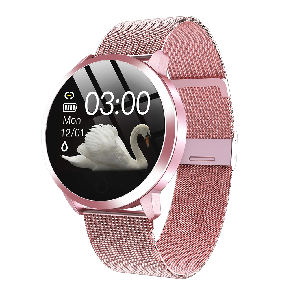 Proker Fashion Women Smart Watch Waterproof Heart Rate Blood Pressure Monitor Smartwatch Gift For Ladies Watch Bracelet Q8
Proker Fashion Women Smart Watch Waterproof Heart Rate Blood Pressure Monitor Smartwatch Gift For Ladies Watch Bracelet Q8