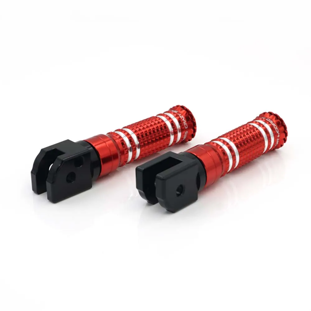 

Front Footrest Foot Pegs For DUCATI MONSTER 659 696 796 1100 1100s Adapter Rider Motorcycle