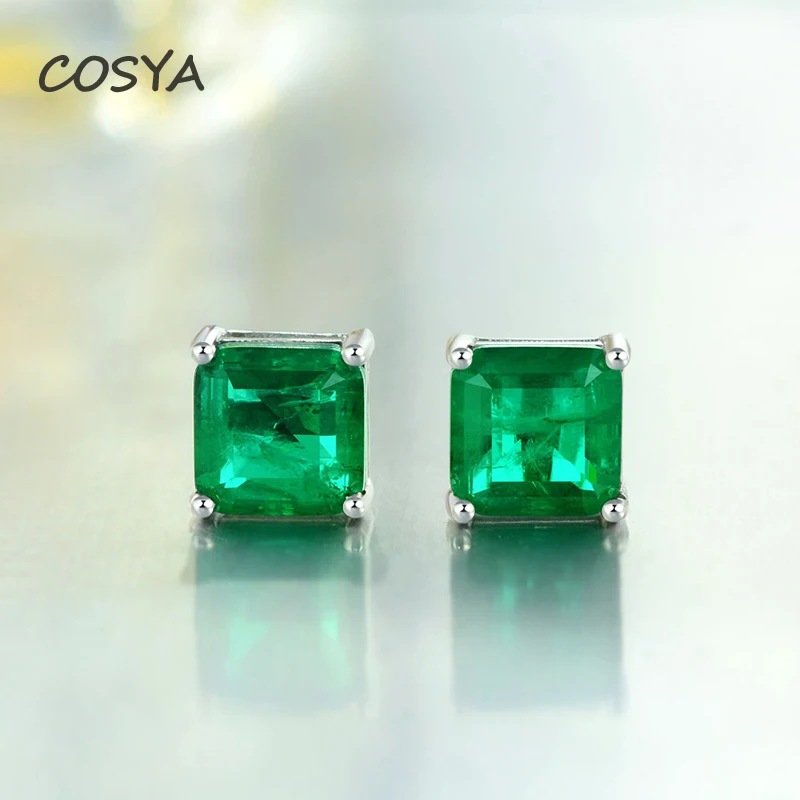 COSYA 100% 925 стерлингового серебра синтетический изумруд квадратный 7*7 мм в ретро-стиле; Элегантные женские сережки-гвоздики на каждый день, хор...
COSYA 100% 925 стерлингового серебра синтетический изумруд квадратный 7*7 мм в ретро-стиле; Элегантные женские сережки-гвоздики на каждый день, хор...