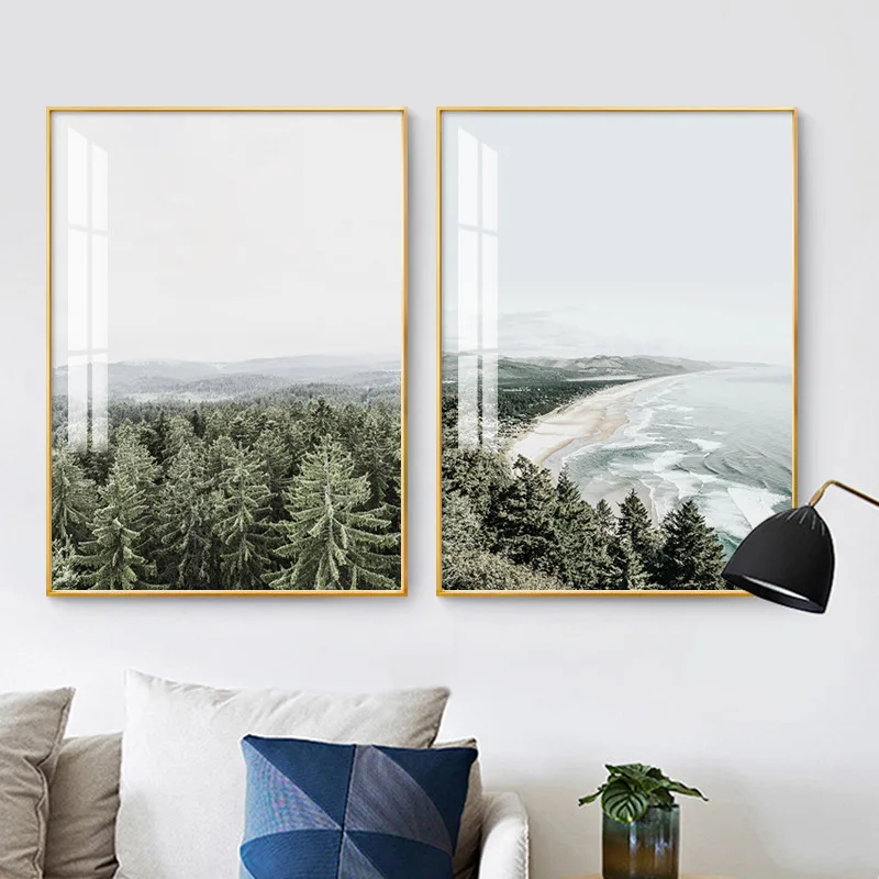 Modern Landscapes Mountain Blue Sea View Fog Forest Ttree Canvas Sofa Background Wall Picture Poster Living Room Home Decoration
Modern Landscapes Mountain Blue Sea View Fog Forest Ttree Canvas Sofa Background Wall Picture Poster Living Room Home Decoration