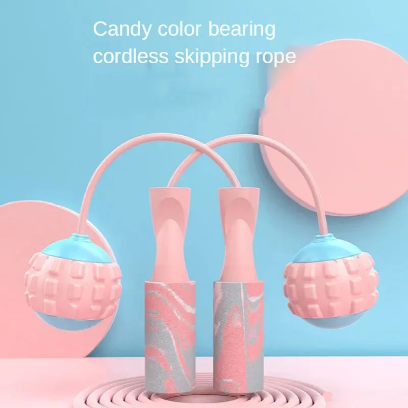 Handle Intelligent Count Cordless Wireless Negative Gravity Ball Rope Skipping Sport Weight Loss Exercise Girl Fitness Equipment
Handle Intelligent Count Cordless Wireless Negative Gravity Ball Rope Skipping Sport Weight Loss Exercise Girl Fitness Equipment