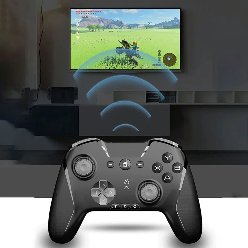 Computer Gamepad Wireless Bluetooth-compatible Controller for Nintendo Switch Pro Android Apple Xbox360 MAC System Fit Gaming
Computer Gamepad Wireless Bluetooth-compatible Controller for Nintendo Switch Pro Android Apple Xbox360 MAC System Fit Gaming