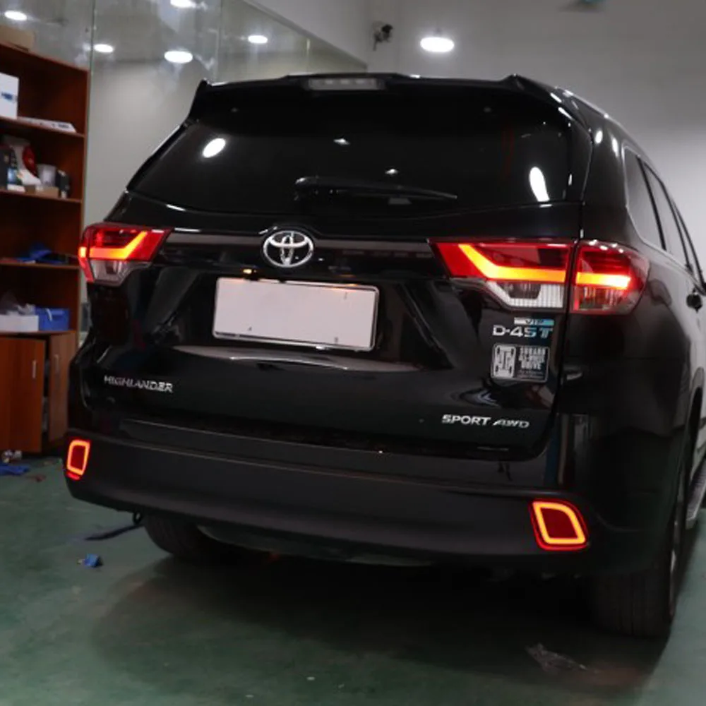 Brilliant Red LED Bumper Fog Rear Reflector Plate Part Replacement Lights Upgrade Kit For Toyota Highlander 2015-2017
Brilliant Red LED Bumper Fog Rear Reflector Plate Part Replacement Lights Upgrade Kit For Toyota Highlander 2015-2017