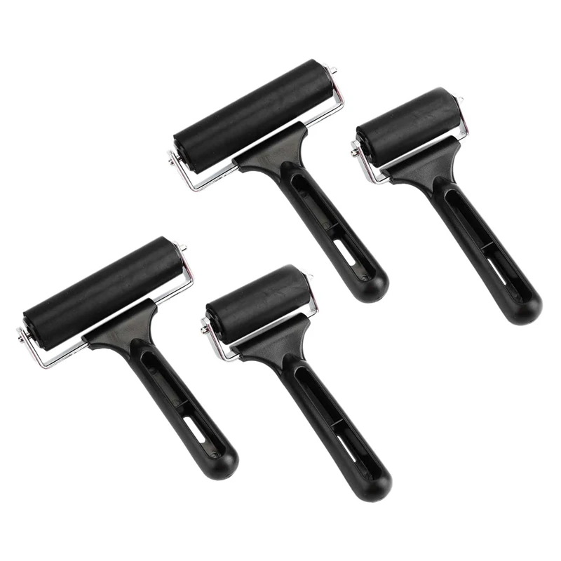 Горячая XD-4 шт Brayer ролик черный резиновый ролик для гравюры обои горячего тиснения для склеивания Применение-3-7/8 и 2-3/8 дюйм (ов)
Горячая XD-4 шт Brayer ролик черный резиновый ролик для гравюры обои горячего тиснения для склеивания Применение-3-7/8 и 2-3/8 дюйм (ов)