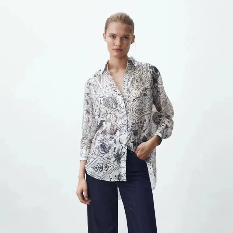 Nlzgmsj Za Women 2021 Oversized Loose Streetwear Ladies Tops Autumn Printed Casual Women Long Sleeve All-Match Shirt 202110
Nlzgmsj Za Women 2021 Oversized Loose Streetwear Ladies Tops Autumn Printed Casual Women Long Sleeve All-Match Shirt 202110