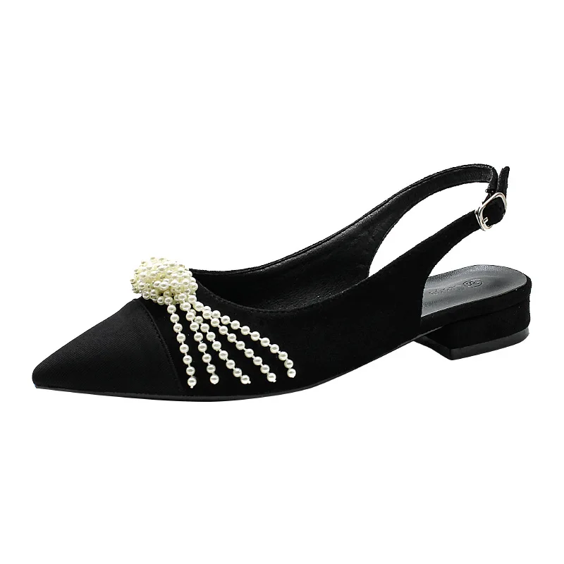 Shallow Mouth Pearl Sandals 2021 Women's Suit Female Beige Open Shoes Heel New Black Girls Velvet Closed Flat Low Pointed
Shallow Mouth Pearl Sandals 2021 Women's Suit Female Beige Open Shoes Heel New Black Girls Velvet Closed Flat Low Pointed