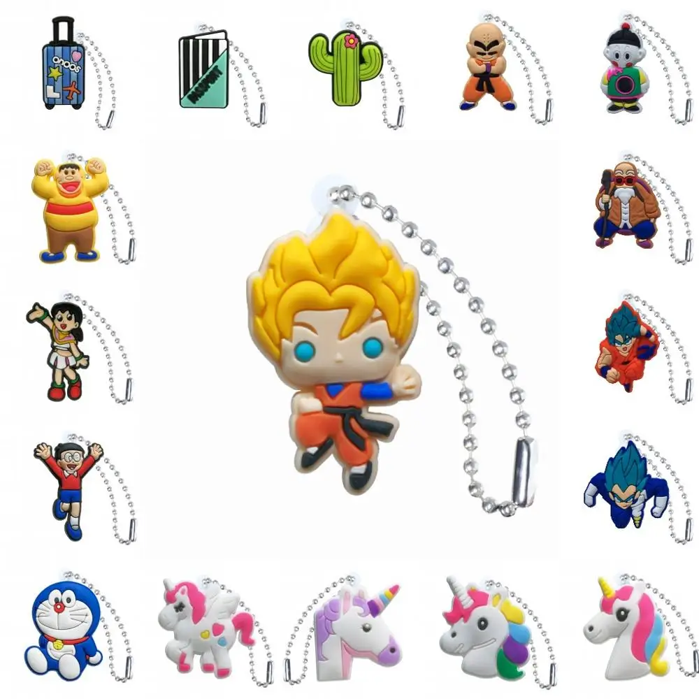50pcs PVC Keychain Cartoon Figure Metal Ball Chain Key Chain Ball chain Charms Trinket
50pcs PVC Keychain Cartoon Figure Metal Ball Chain Key Chain Ball chain Charms Trinket
