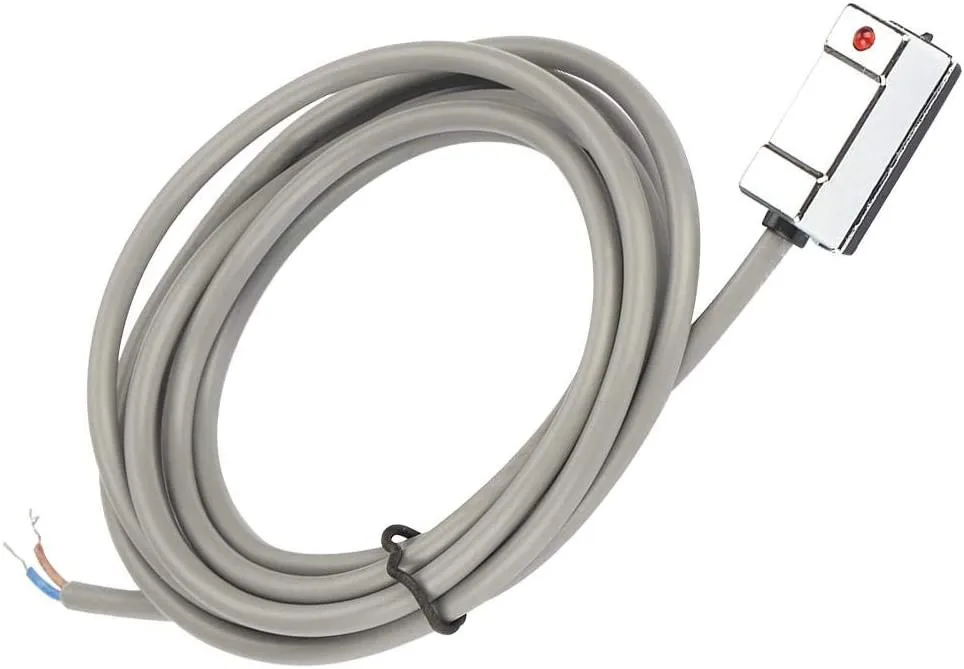 Cylinder Magnetic Induction Switch CS1-U Sensor Reed Switches SPST Normally Open Type 5-240v DC 100mA AC 10W LED Light Indicator
Cylinder Magnetic Induction Switch CS1-U Sensor Reed Switches SPST Normally Open Type 5-240v DC 100mA AC 10W LED Light Indicator