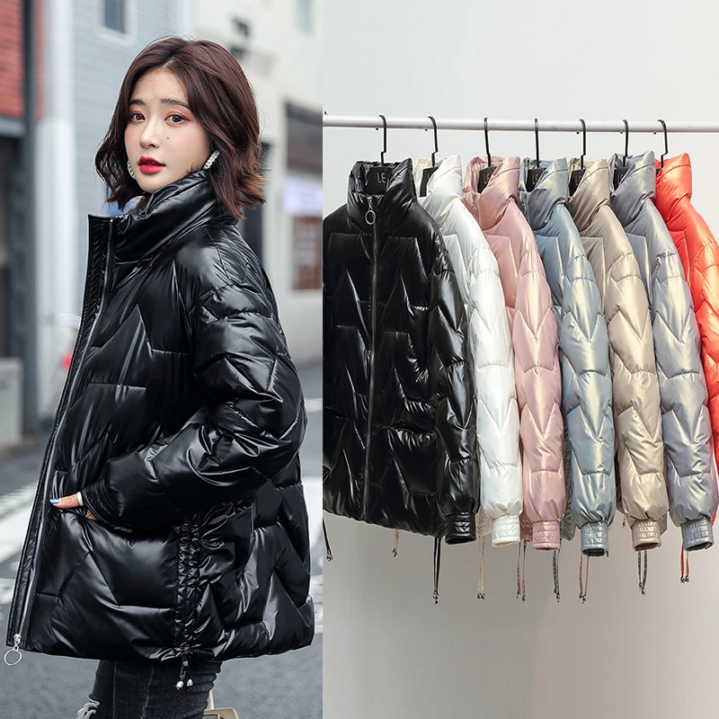 2021 New Autumn Women Short Puffer Jacket Winter Cotton-Padded Warm Waterproof Parkas Bright Color Coat Snowproof Casual Coats
2021 New Autumn Women Short Puffer Jacket Winter Cotton-Padded Warm Waterproof Parkas Bright Color Coat Snowproof Casual Coats