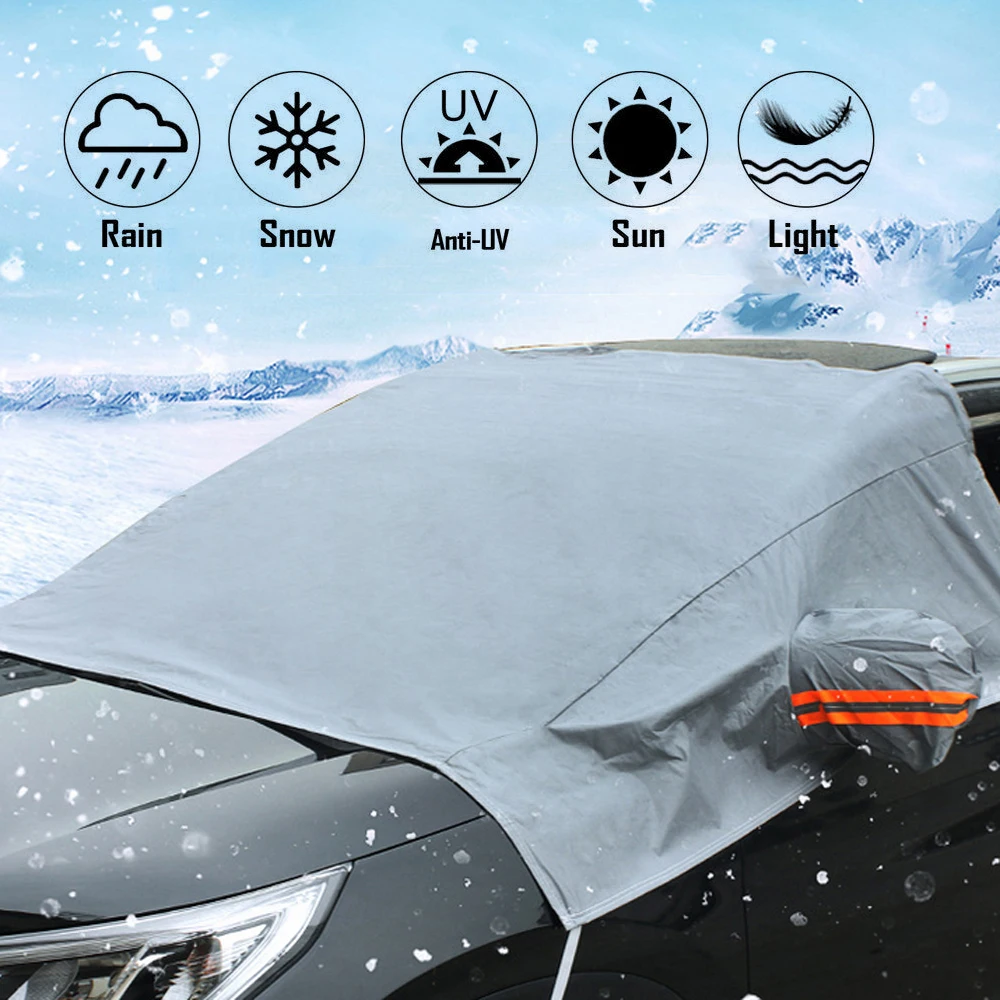 Car Windshield Sunshades Windshield Snow Sun Cover Shade Protector Winter Dust Frost Guard Waterproof Sunshade Cover
Car Windshield Sunshades Windshield Snow Sun Cover Shade Protector Winter Dust Frost Guard Waterproof Sunshade Cover
