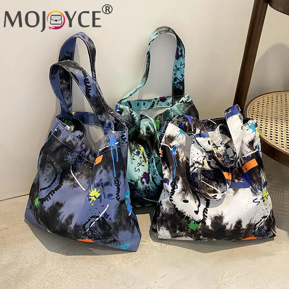 Women Fashion Graffiti Printing Shoulder Underarm Tote Bag Casual All-match Special Canvas Large Capacity Shopping Handbags
Women Fashion Graffiti Printing Shoulder Underarm Tote Bag Casual All-match Special Canvas Large Capacity Shopping Handbags