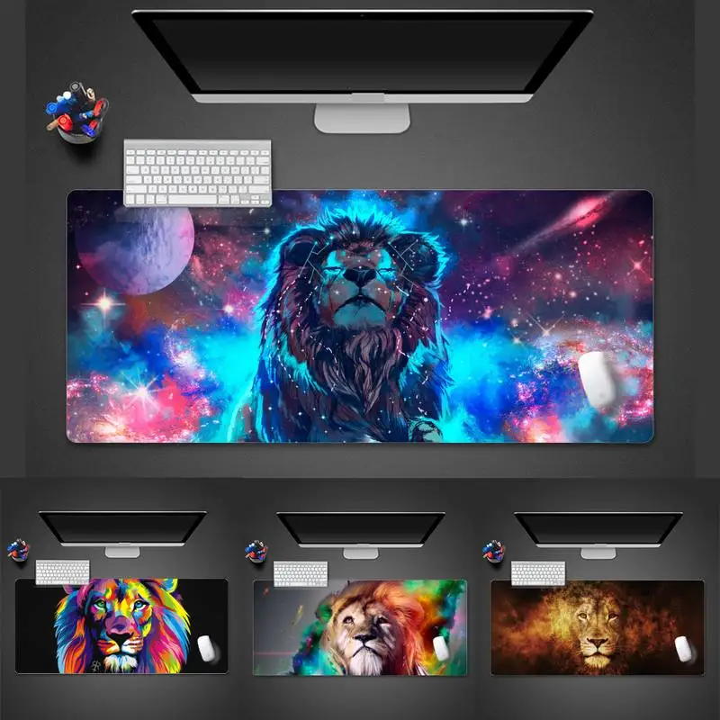 Игровой коврик для мыши с рисунком льва, аниме, для ноутбука, Настольная компьютерная защита для геймеров, большой коврик для мыши, коврик X XL... 
Игровой коврик для мыши с рисунком льва, аниме, для ноутбука, Настольная компьютерная защита для геймеров, большой коврик для мыши, коврик X XL...