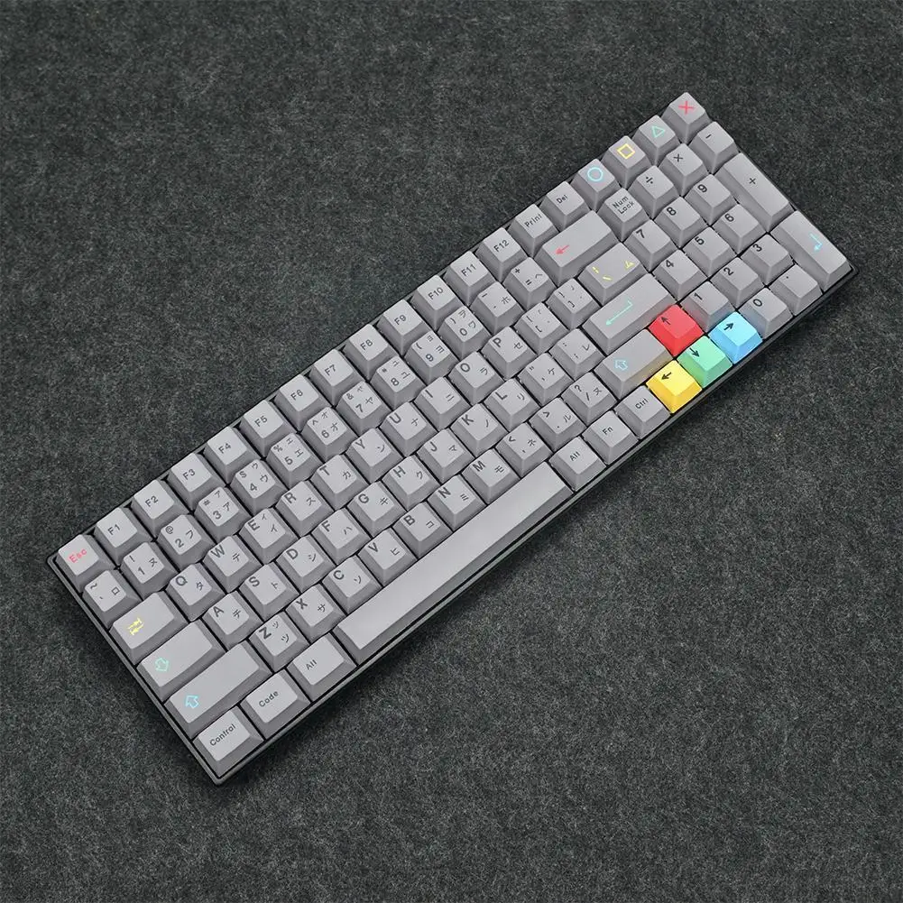 Оригинальная высокомеханическая клавиатура с персонализированными колпачками клавиш T8P5, подходит для GMK-Dualshot 129 клавиш PBT
Оригинальная высокомеханическая клавиатура с персонализированными колпачками клавиш T8P5, подходит для GMK-Dualshot 129 клавиш PBT