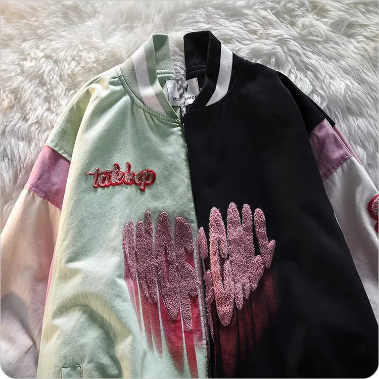 Zip-Up Grunge Sweatshirt Harajuku O-neck 2022 Spring Oversized Hoodies Baseball Uniform Jacket Y2K Goth Kawaii Letter Embroidery
Zip-Up Grunge Sweatshirt Harajuku O-neck 2022 Spring Oversized Hoodies Baseball Uniform Jacket Y2K Goth Kawaii Letter Embroidery