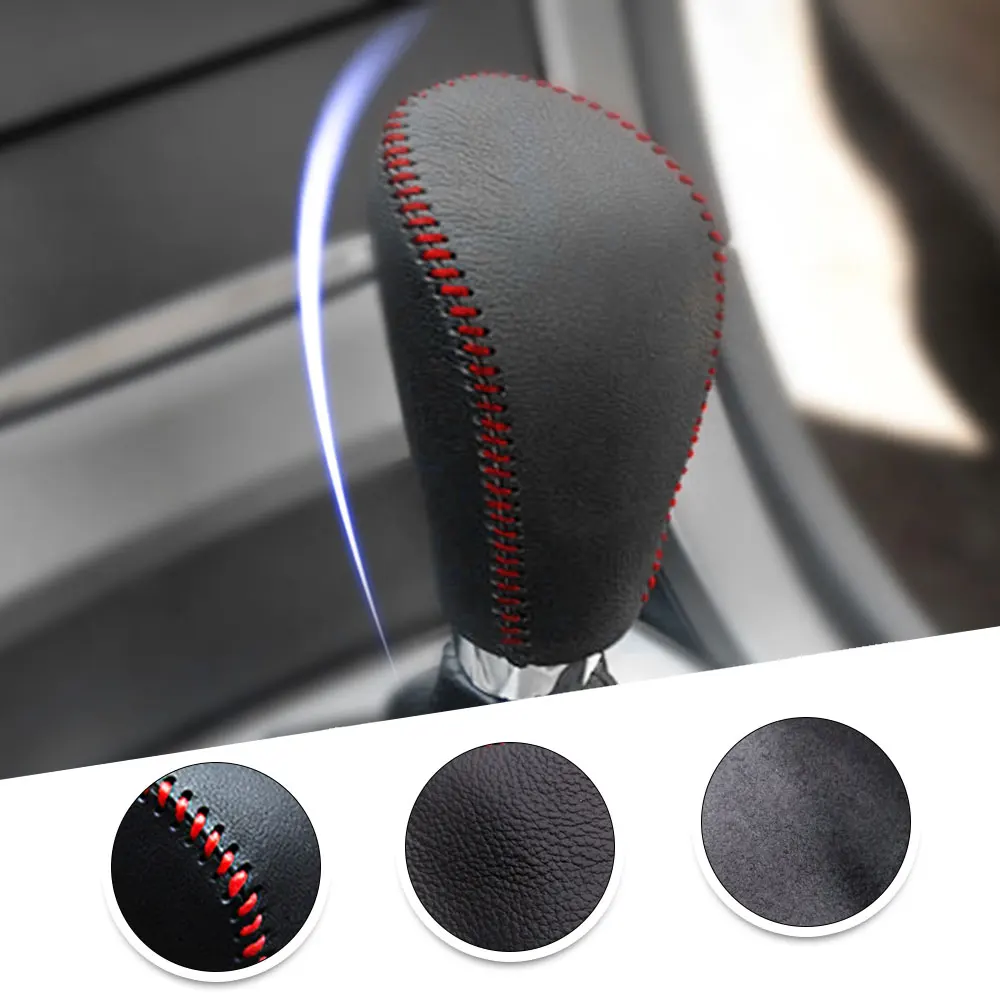 Non-slip Leather Gear Knob Stick Covers AT For Ford S-MAX 2007-2008 Car Decor Shift Knob Shell
Non-slip Leather Gear Knob Stick Covers AT For Ford S-MAX 2007-2008 Car Decor Shift Knob Shell