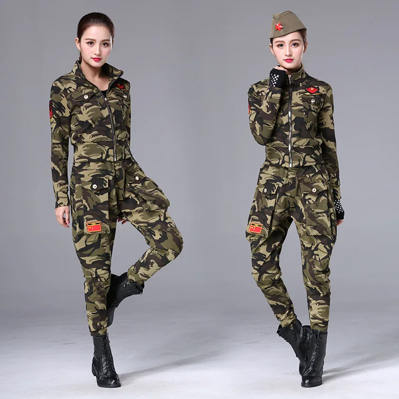 Женский Камуфляжный костюм матросский танцевальный в стиле милитари Ww2|Военный| |