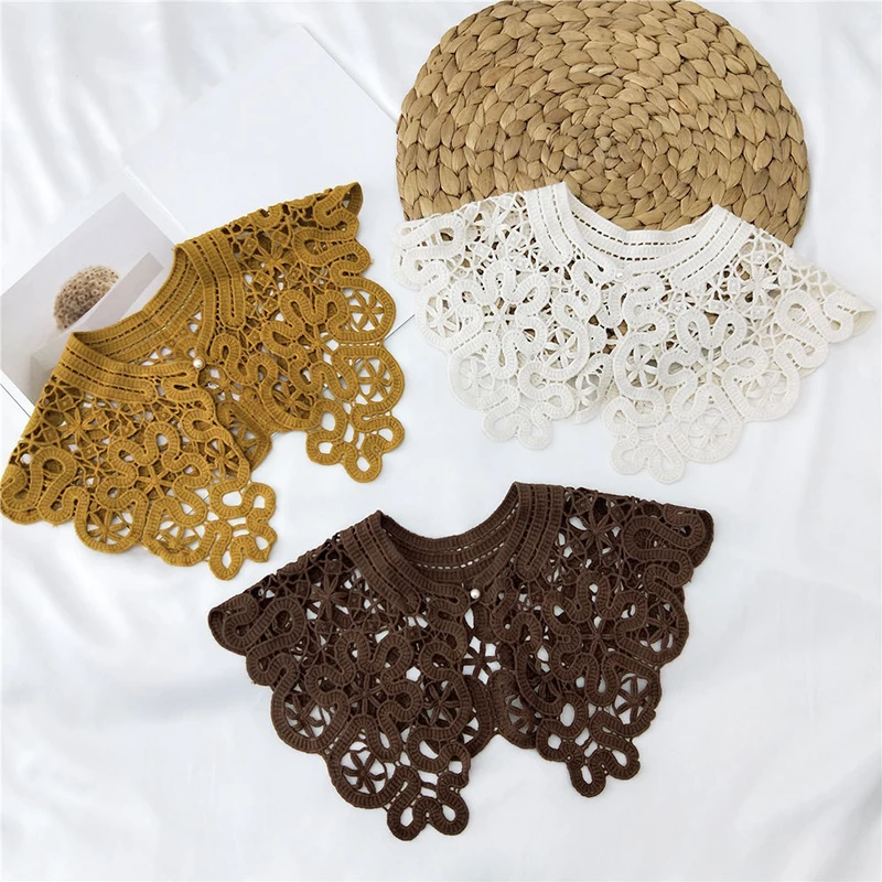 1Pc Hollow Crochet Decoration Scarves O-Neck Doll False Collar Girls Fake Collars Shawl Summer Thin Neck Scarf Fake Collar
1Pc Hollow Crochet Decoration Scarves O-Neck Doll False Collar Girls Fake Collars Shawl Summer Thin Neck Scarf Fake Collar