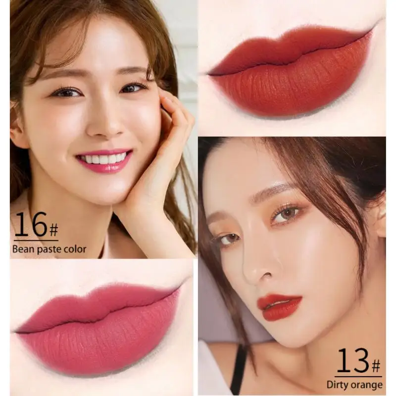 Matte Velvet Lip Gloss Natural Lasting Waterproof Moisturizing Lip Glaze Non-fading Non Stick Cup Lipstick Makeup Cosmetic LSLM2
Matte Velvet Lip Gloss Natural Lasting Waterproof Moisturizing Lip Glaze Non-fading Non Stick Cup Lipstick Makeup Cosmetic LSLM2