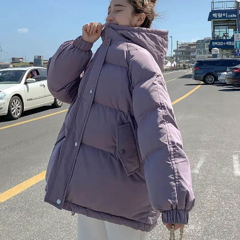 Parkas Women Jacket Winter Thick Hooded Padded Coats Female Korean Loose Coat Puffer Ladies Oversize Outwear Jackets
Parkas Women Jacket Winter Thick Hooded Padded Coats Female Korean Loose Coat Puffer Ladies Oversize Outwear Jackets