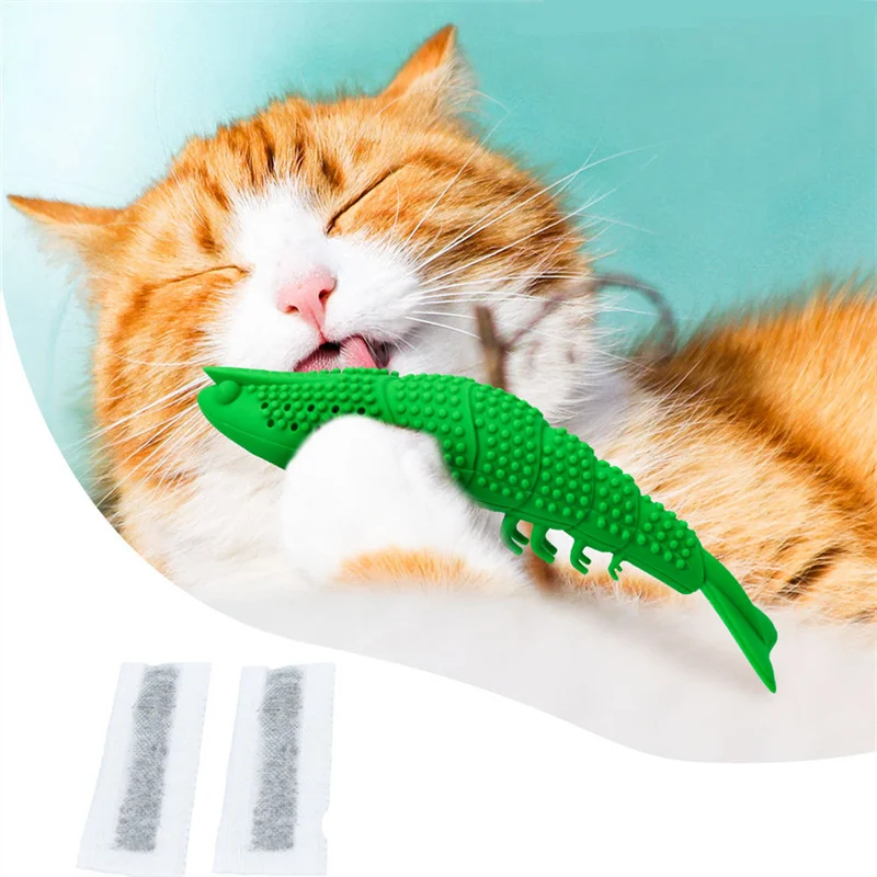 Hot Silicone Fish Shape Cat Toothbrush Teething Toy with Catnip Pet Toys Chew Toy for Dogs Pet Products
Hot Silicone Fish Shape Cat Toothbrush Teething Toy with Catnip Pet Toys Chew Toy for Dogs Pet Products