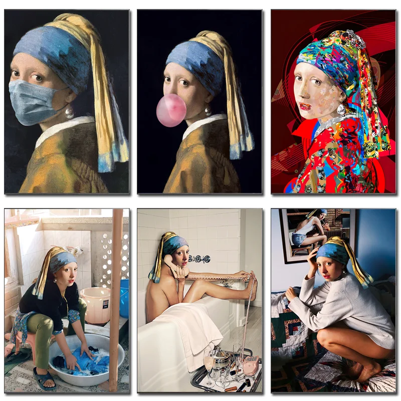 The Girl With A Pearl Earring Canvas Paintings Colorful Graffiti Famous Artwork By Jon Pop Art Prints Wall Pictures Home Decor
The Girl With A Pearl Earring Canvas Paintings Colorful Graffiti Famous Artwork By Jon Pop Art Prints Wall Pictures Home Decor