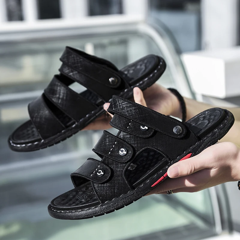 2021 Hot Sale Leather Sandals Men Summer Beach Slippers Casual Shoes Outdoor Gladiator Sandals for Men Sandalias Hombre 38-45
2021 Hot Sale Leather Sandals Men Summer Beach Slippers Casual Shoes Outdoor Gladiator Sandals for Men Sandalias Hombre 38-45