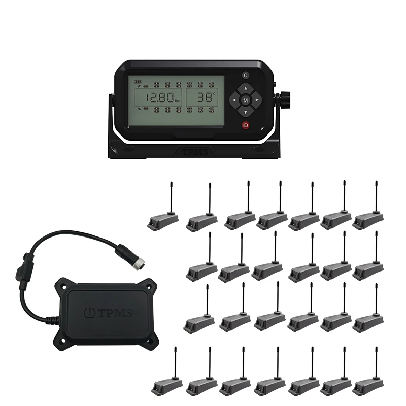 26 tires internal Bundled sensors truck TPMS tire pressure monitor system alarm system
26 tires internal Bundled sensors truck TPMS tire pressure monitor system alarm system