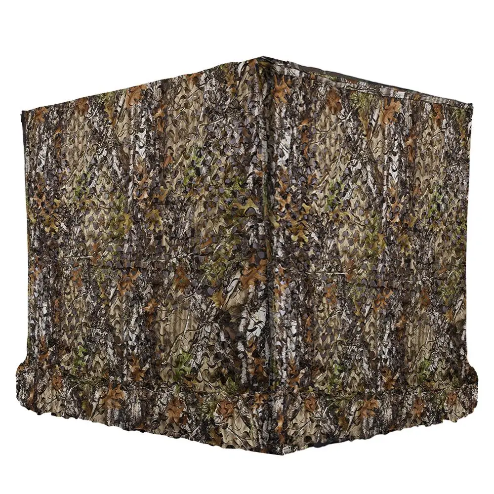 Hunting Camping 2 layers Camo Net Forest Camouflage Net Jungle Leaves For Military Car Shade Cover with hang rope Sun Shelter
Hunting Camping 2 layers Camo Net Forest Camouflage Net Jungle Leaves For Military Car Shade Cover with hang rope Sun Shelter
