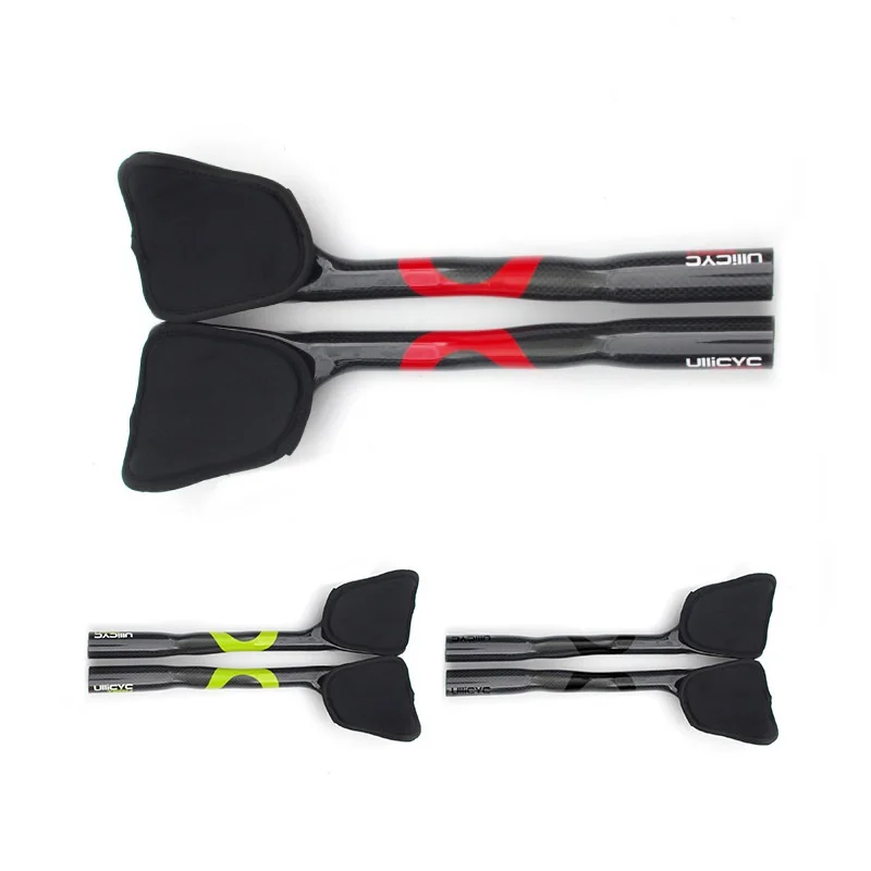 MTB/Road Bicycle 3K Full Carbon Fiber TT handle Carbon Fiber Rest Handle Bicycle Vice Handle Red Black Green Litepro-Ullicyc 
MTB/Road Bicycle 3K Full Carbon Fiber TT handle Carbon Fiber Rest Handle Bicycle Vice Handle Red Black Green Litepro-Ullicyc